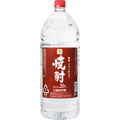 セブンプレミアム  焼酎２０度４Ｌ