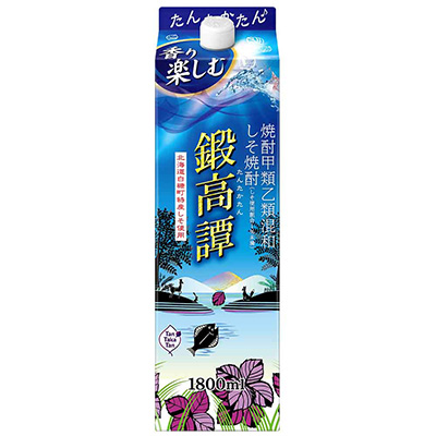 合同酒精 しそ焼酎鍛高譚 20度 1800ml