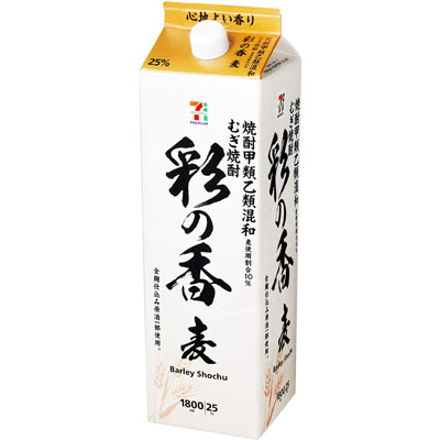 セブンプレミアム  むぎ焼酎彩の香１．８Ｌ