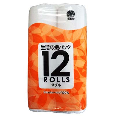 コトブキ製紙 生活応援パック ダブル 12ロール