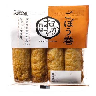 かね貞　おかず市場　ごぼう巻　4本