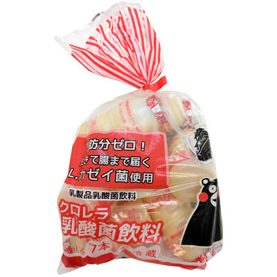 らくのうマザーズ クロレラ乳酸菌飲料 65ml×7本入