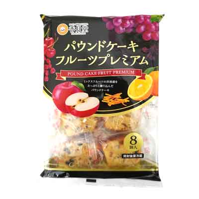 香月堂 パウンドケーキ フルーツプレミアム 8個入