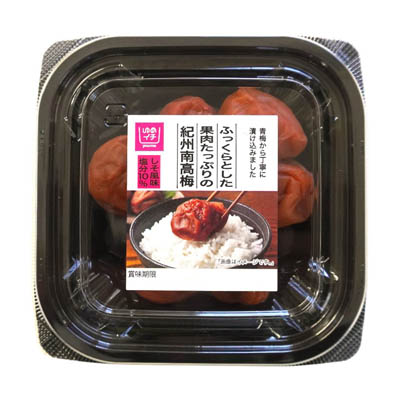 ゆめイチ　ふっくらとした果肉たっぷりの紀州南高梅　しそ風味　130ｇ