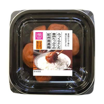 ゆめイチ　ふっくらとした果肉たっぷりの紀州南高梅　はちみつ　130ｇ
