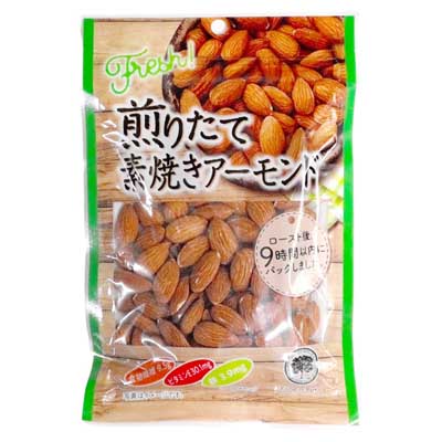 小林商事　煎りたて　素焼きアーモンド　100ｇ