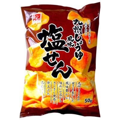 木村のあられ　九州しょうゆ風味塩せん　50ｇ