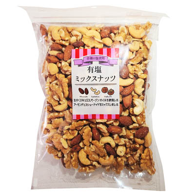 金鶴食品製菓　有塩ミックスナッツ　390ｇ