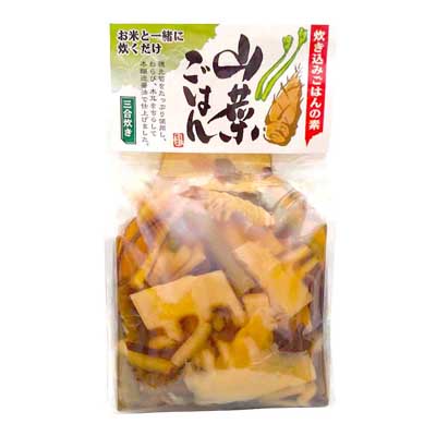 交和物産 炊き込みごはんの素 山菜ご飯 3合用