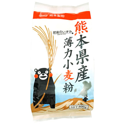 熊本製粉　肥後のいずみ　熊本県産薄力小麦粉　８００ｇ