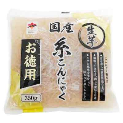 寿マナック　国産原料100％生芋糸こんにゃく　３５０ｇ