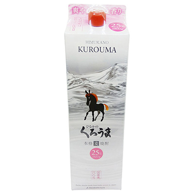 神楽酒造 くろうま パック 1800ml