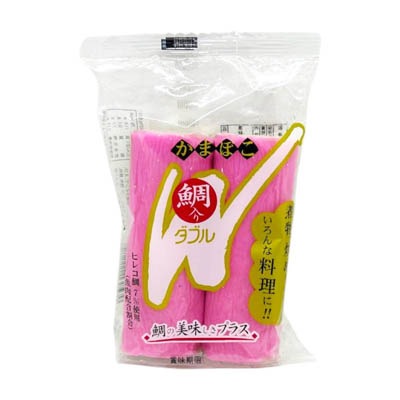 関屋　鯛入り　かまぼこ　ダブル　２本入