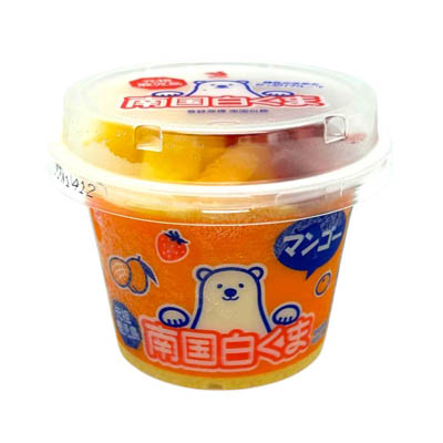 セイカ食品　たっぷりフルーツ南国白くま　マンゴー　240ml