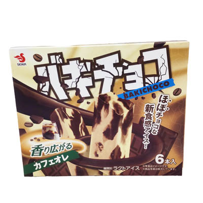 セイカ食品　バギチョコバーマルチカフェオレ　6本