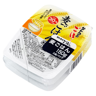 サトウの麦ごはん3食パック450g