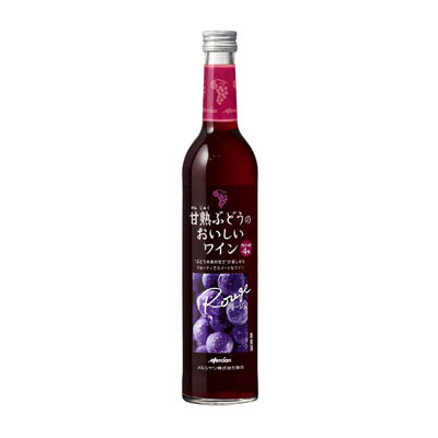甘熟ぶどうのおいしいワイン 赤500ml