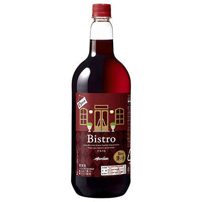メルシャン ビストロ ペットボトル 深みの濃い赤 1500ml