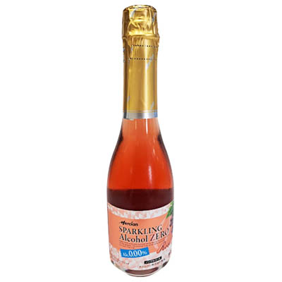 メルシャンスパークリング　アルコールゼロ　ロゼ