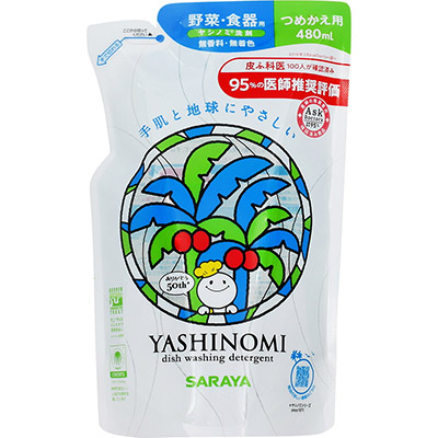 ヤシノミ洗剤詰め替え４８０ｍｌ