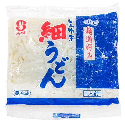 白雪食品 細うどん 1人前