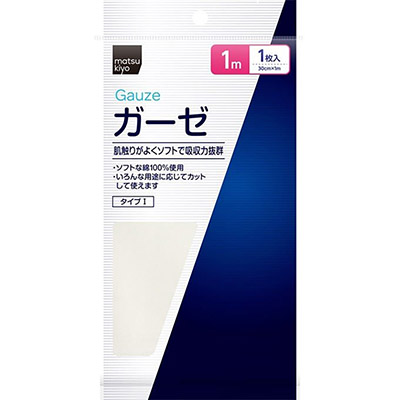 matsukiyo ガーゼ 1m 1枚入