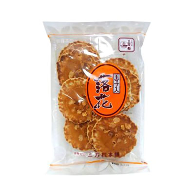三万石 玉子入落花せんべい160g