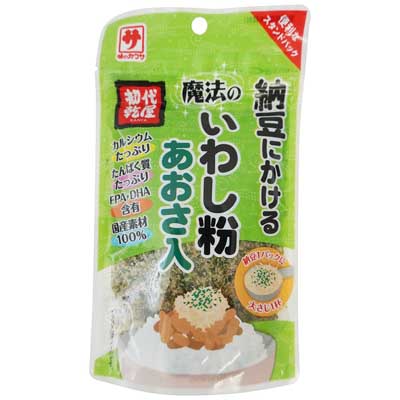 カクサ　納豆にかける魔法のいわし粉あおさ入　２５ｇ