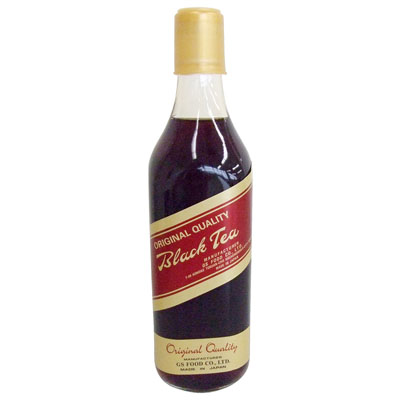 GS加糖ブラックティ瓶500ml