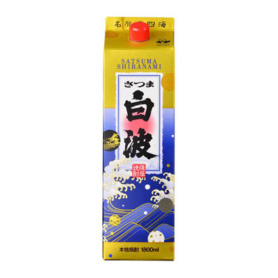 薩摩 白波25度パック1.8L