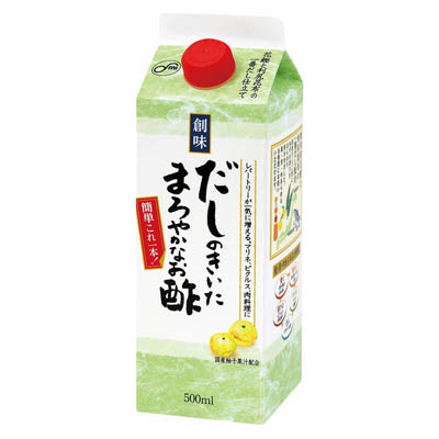 創味　だしのきいたまろやかなお酢５００ｍｌ