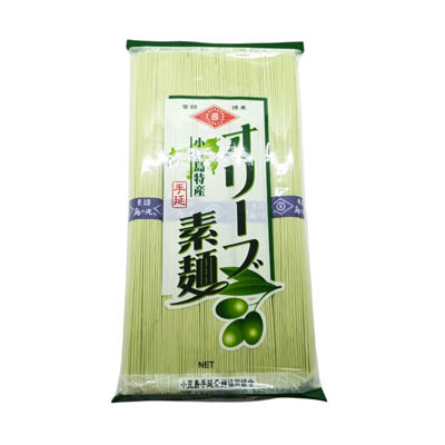 小豆島手延素麺協同組合　島の光　オリーブ素麺　250ｇ