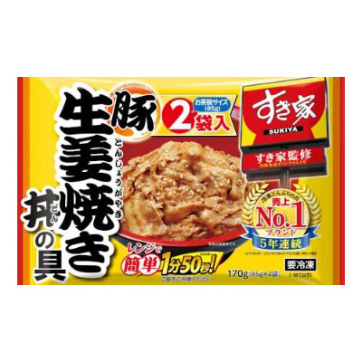 トロナ 豚生姜焼き丼の具
