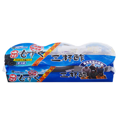 タカキ　勝連産味付もずく三杯酢　７０ｇ×３個入り