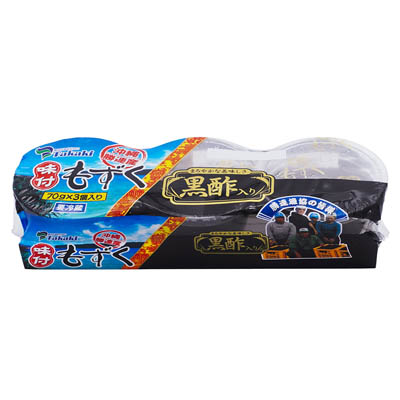 タカキ　勝連産味付もずく黒酢　７０ｇ×３個入り