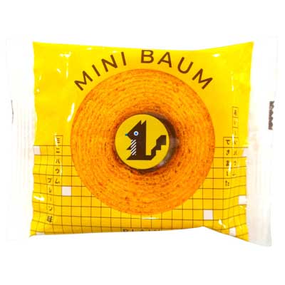 多田製菓　ミニバウム　プレーン　1個