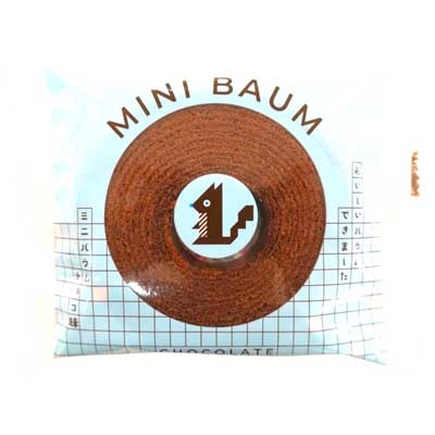 多田製菓　ミニバウム　チョコ　1個