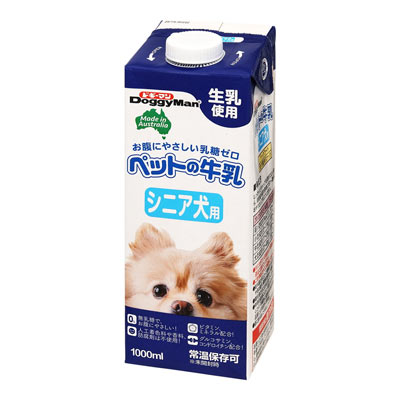 ドギーマン ペットの牛乳 シニア犬用 1000ml