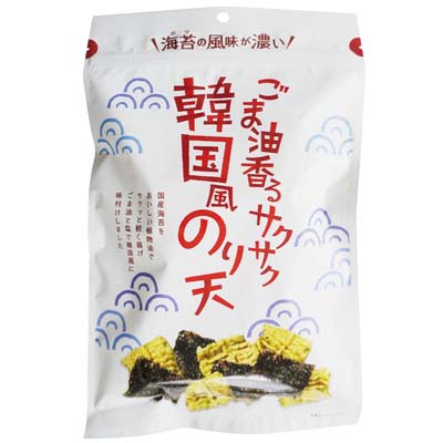 まるか ごま油香るサクサク韓国風のり天 65g