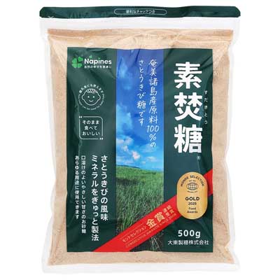 大東製糖　ナピネス　素焚糖　500ｇ