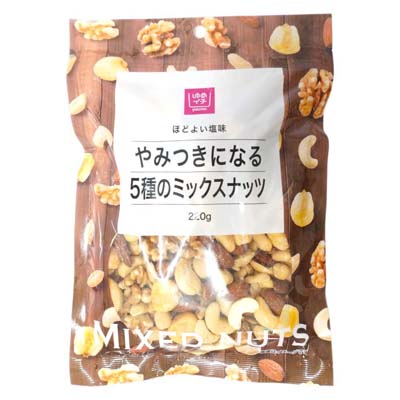 ゆめイチ　やみつきになる5種のミックスナッツ　220ｇ