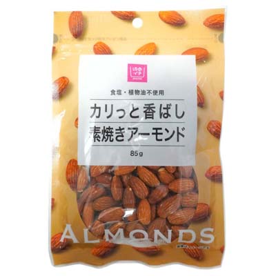 ゆめイチ　カリっと香ばし素焼きアーモンド　85ｇ
