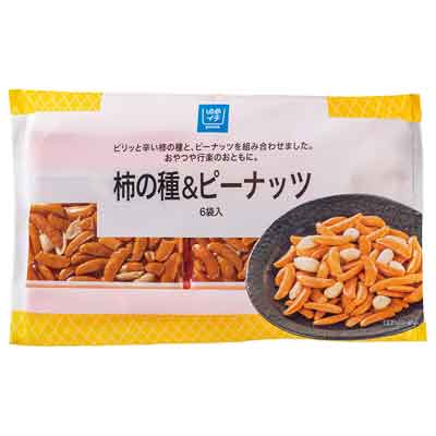 ゆめイチ　柿の種＆ピーナッツ　30ｇ×6袋入