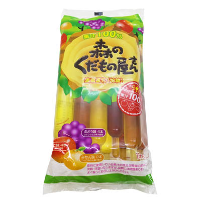 農水フーヅ　森のくだもの屋さん　果汁100％　10本入