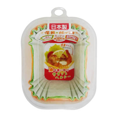 ヒロカ産業　深形・揚げ物ケース　深形長四角　20枚入