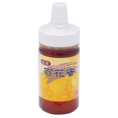 藤井養蜂場 国産百花蜂蜜150g