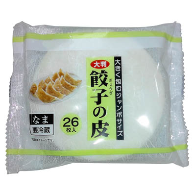 フジワンタン　餃子の皮　大判