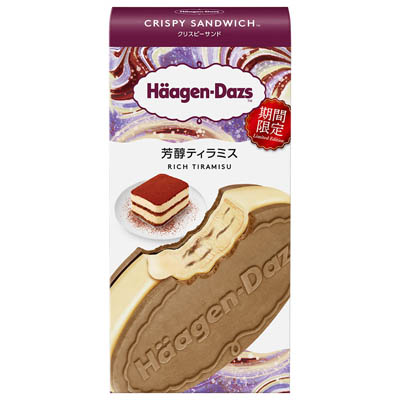ハーゲンダッツ　クリスピーサンド　芳醇ティラミス