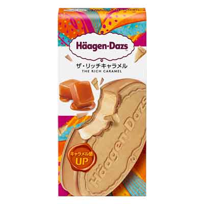 ハーゲンダッツ　クリスピーサンド　ザ・リッチキャラメル