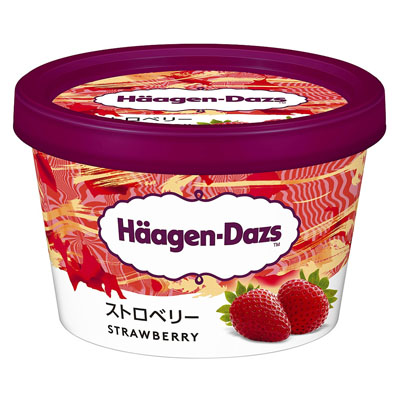 ハーゲンダッツ ミニカップ ストロベリ-